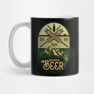 Evergreen Lager Beer Mug